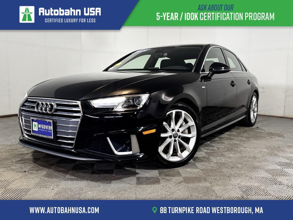 used 2019 Audi A4 car, priced at $19,278