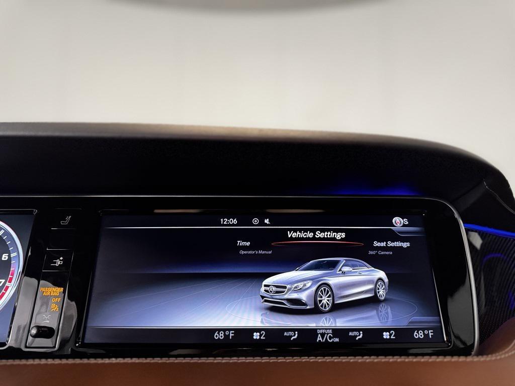 used 2017 Mercedes-Benz AMG S 63 car, priced at $65,300