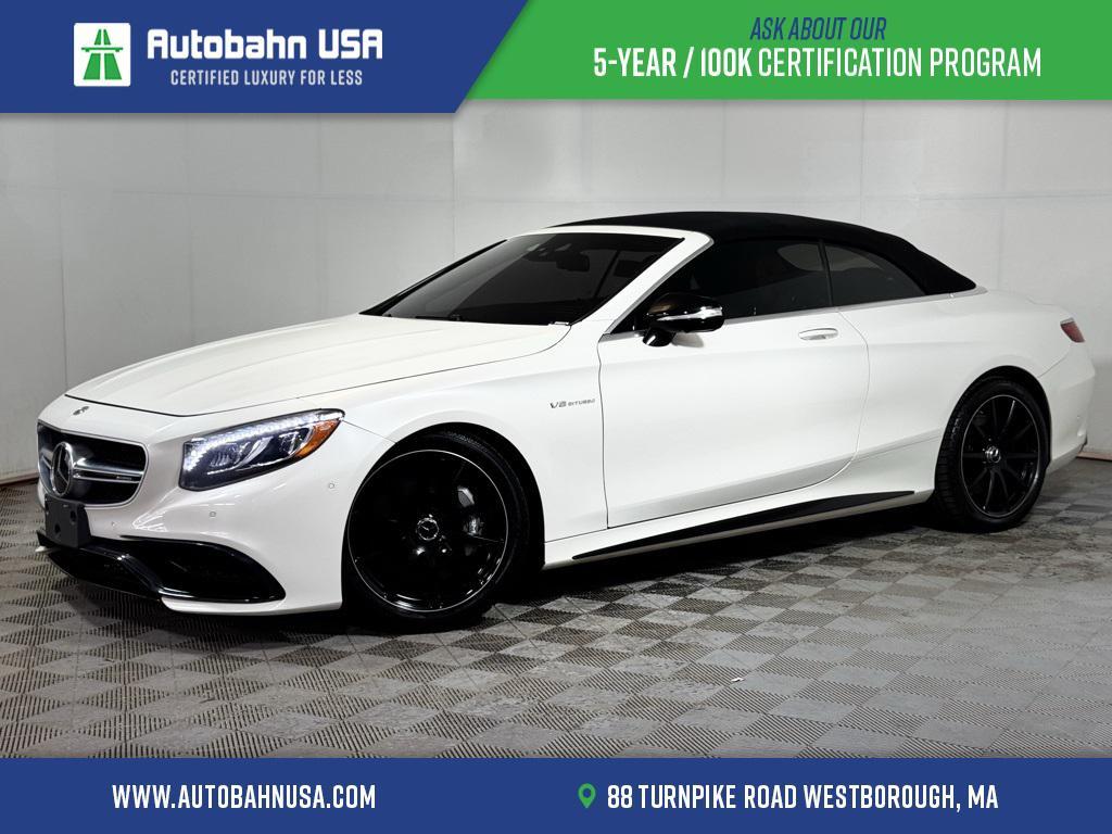 used 2017 Mercedes-Benz AMG S 63 car, priced at $65,300