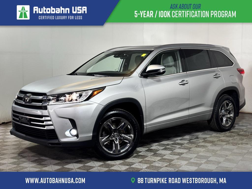 used 2019 Toyota Highlander car, priced at $26,600