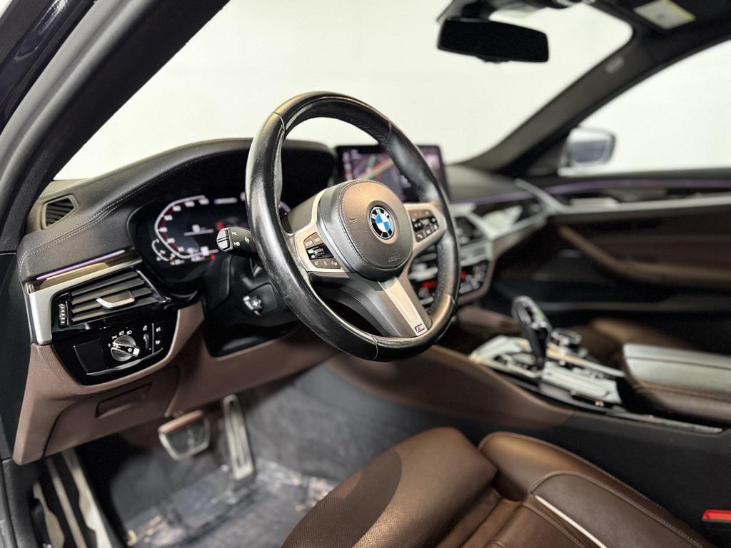 used 2022 BMW M550 car, priced at $46,900