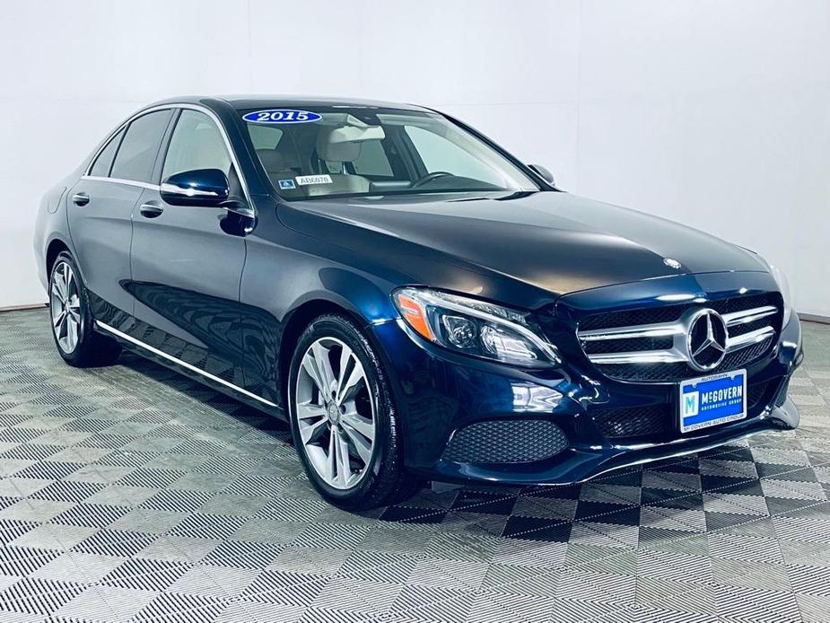used 2015 Mercedes-Benz C-Class car, priced at $18,888