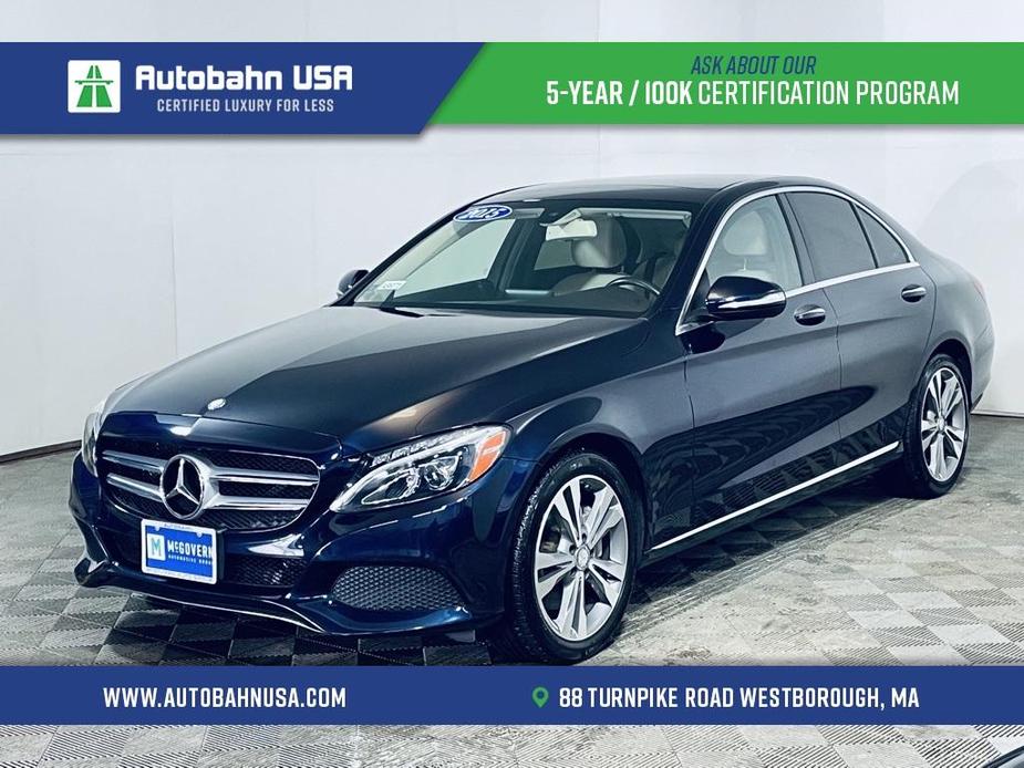 used 2015 Mercedes-Benz C-Class car, priced at $18,375