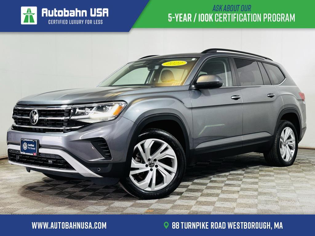 used 2022 Volkswagen Atlas car, priced at $27,918