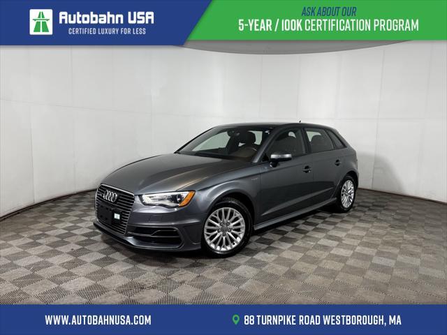 used 2016 Audi A3 e-tron car, priced at $16,900