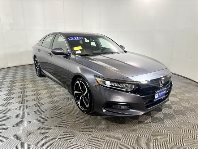 used 2018 Honda Accord car, priced at $18,988