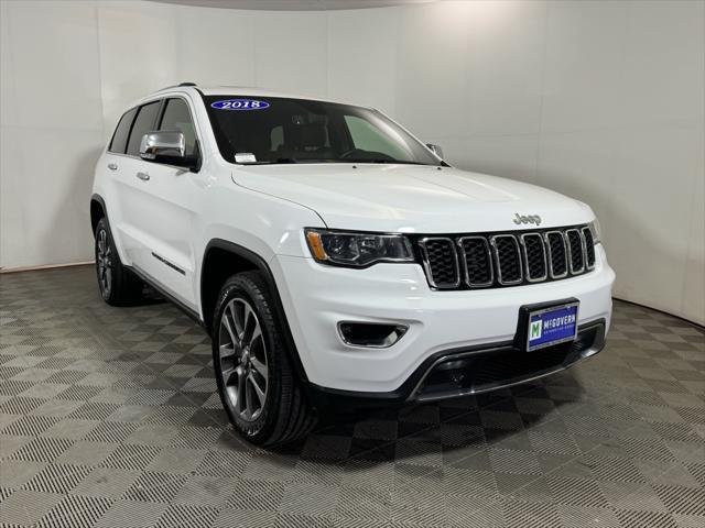 used 2018 Jeep Grand Cherokee car, priced at $18,477