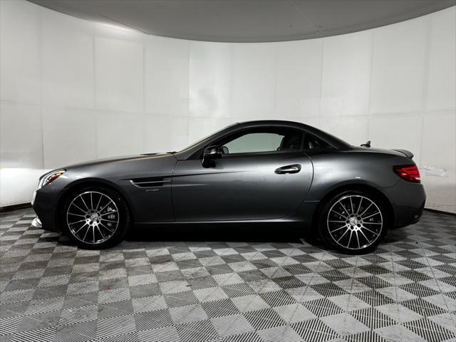 used 2017 Mercedes-Benz AMG SLC 43 car, priced at $33,800