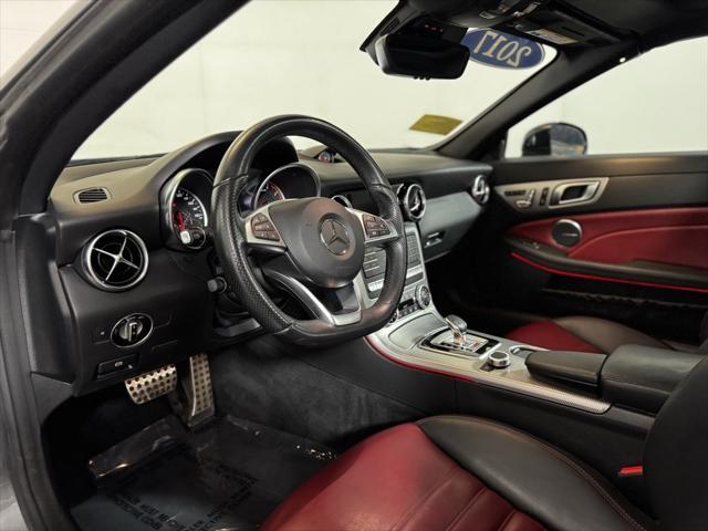 used 2017 Mercedes-Benz AMG SLC 43 car, priced at $33,800