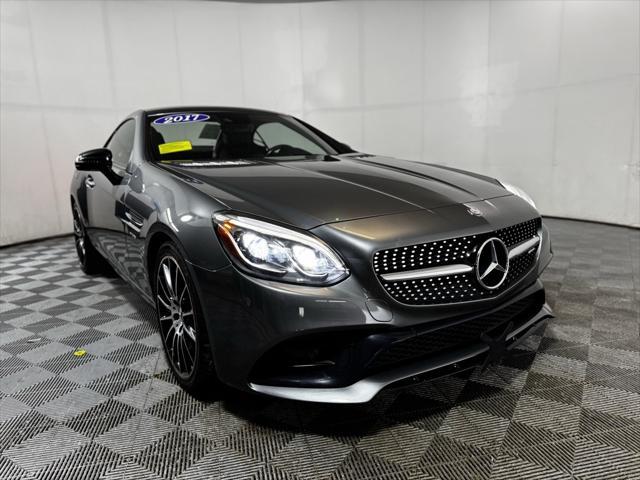 used 2017 Mercedes-Benz AMG SLC 43 car, priced at $33,800