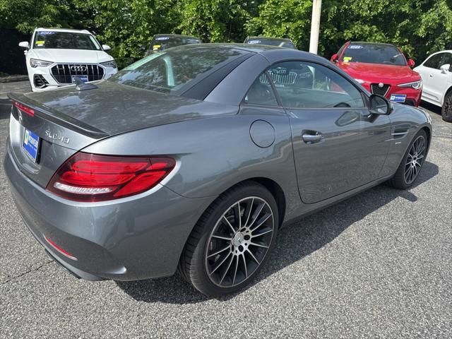 used 2017 Mercedes-Benz AMG SLC 43 car, priced at $33,660