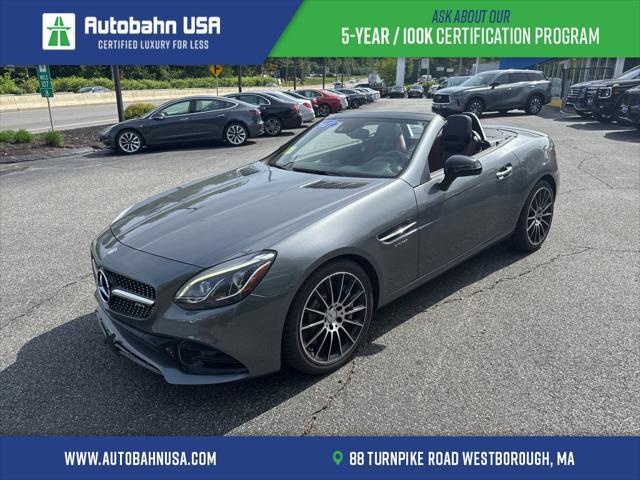 used 2017 Mercedes-Benz AMG SLC 43 car, priced at $33,660