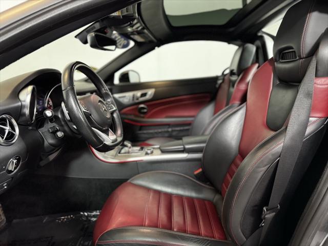 used 2017 Mercedes-Benz AMG SLC 43 car, priced at $33,800