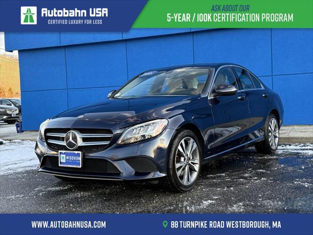 used 2021 Mercedes-Benz C-Class car, priced at $27,198