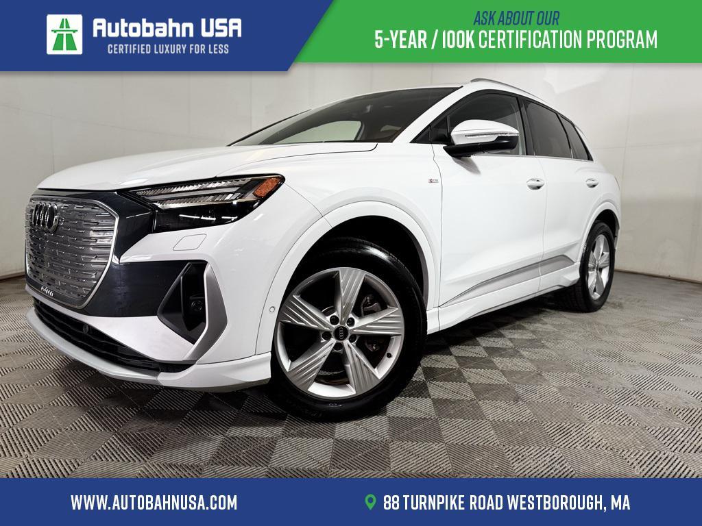 used 2023 Audi Q4 e-tron car, priced at $30,500