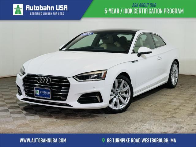 used 2018 Audi A5 car, priced at $23,688