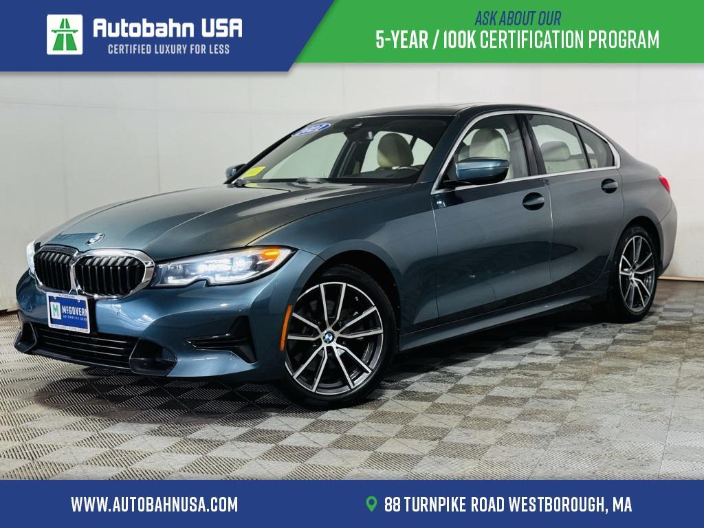 used 2021 BMW 330 car, priced at $23,900