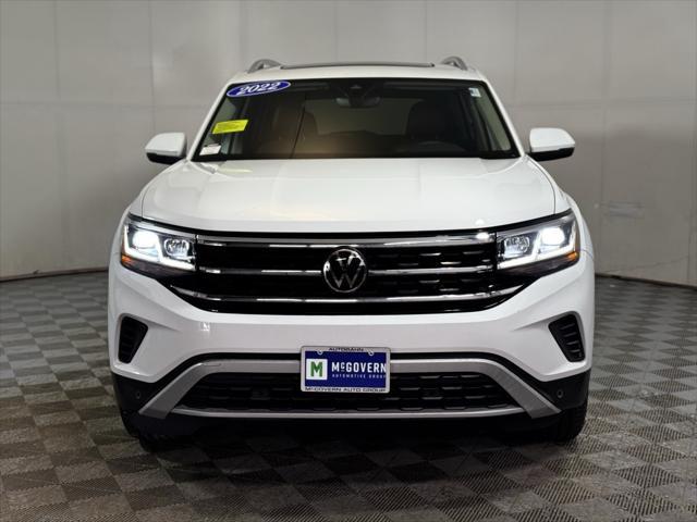 used 2022 Volkswagen Atlas car, priced at $30,480
