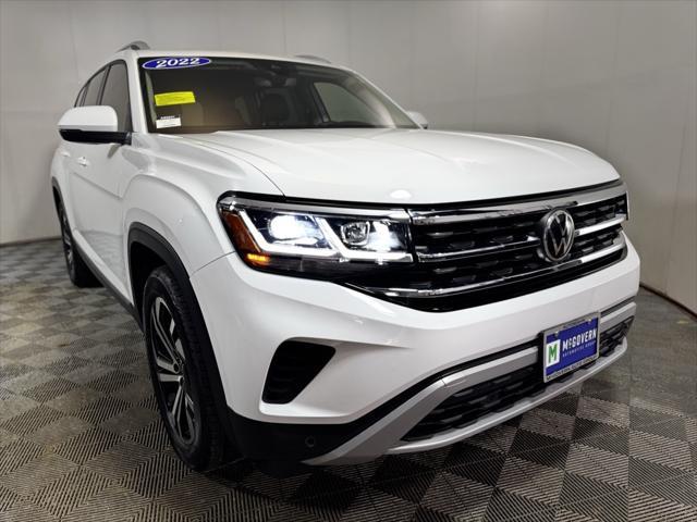 used 2022 Volkswagen Atlas car, priced at $30,480