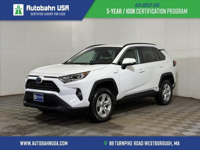 used 2021 Toyota RAV4 Hybrid car, priced at $28,209