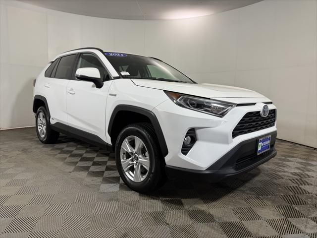 used 2021 Toyota RAV4 Hybrid car, priced at $28,209