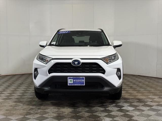 used 2021 Toyota RAV4 Hybrid car, priced at $28,209