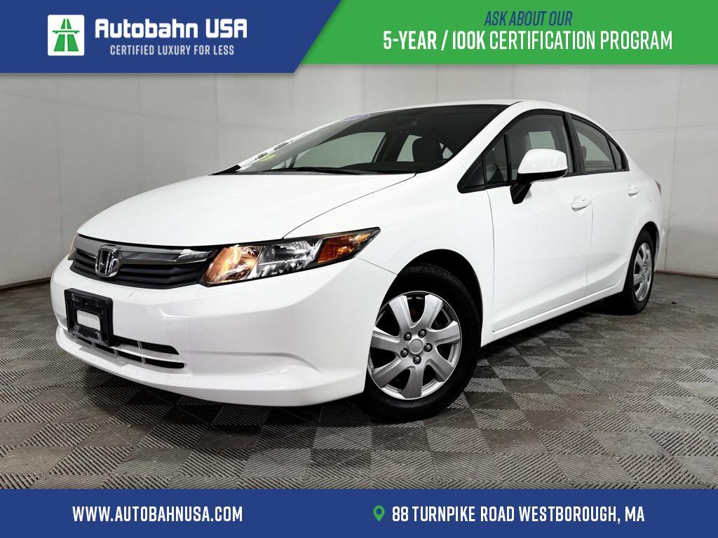 used 2012 Honda Civic car, priced at $8,290