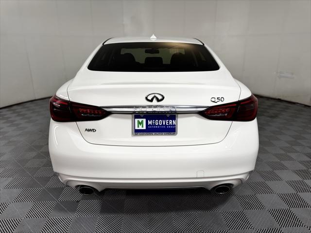 used 2022 INFINITI Q50 car, priced at $30,580