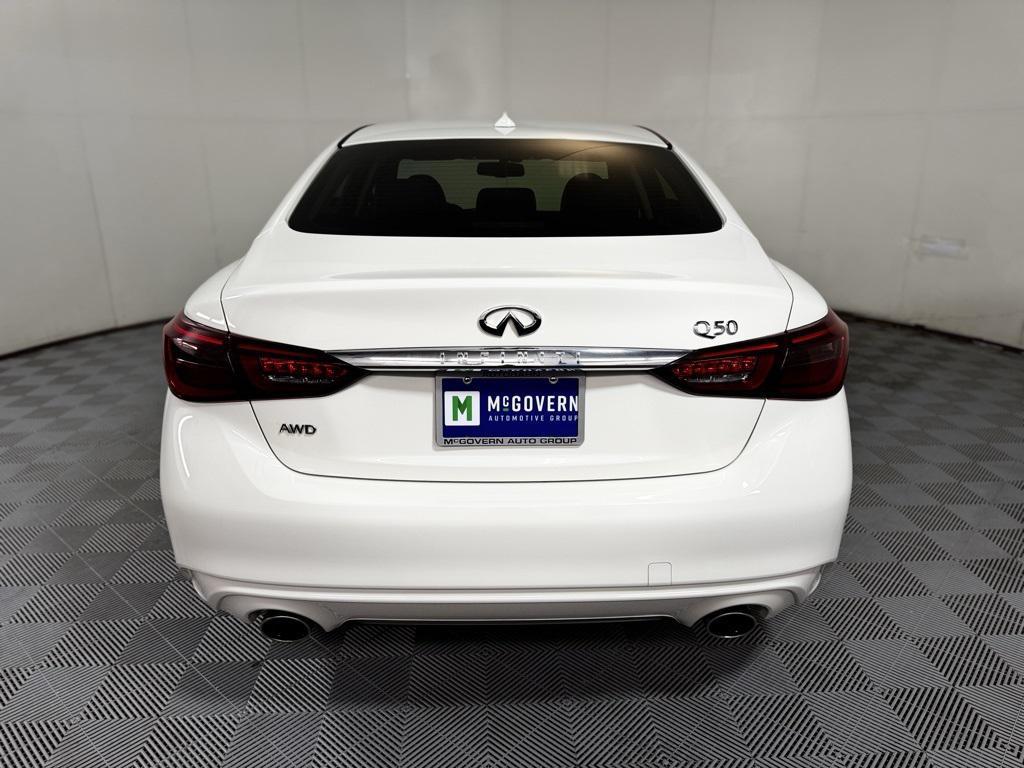 used 2022 INFINITI Q50 car, priced at $27,424