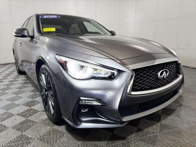 used 2020 INFINITI Q50 car, priced at $27,688