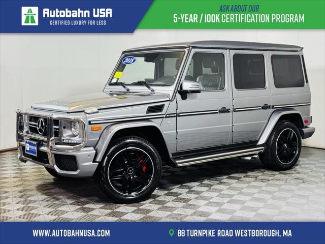 used 2018 Mercedes-Benz AMG G 63 car, priced at $75,466