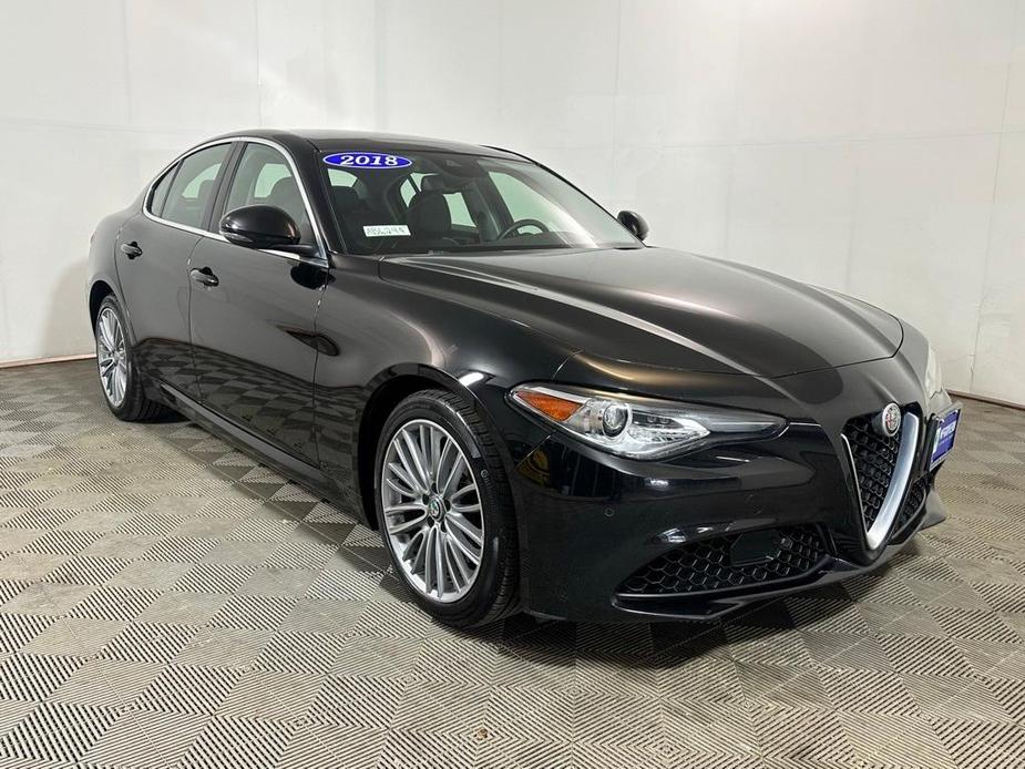 used 2018 Alfa Romeo Giulia car, priced at $20,866