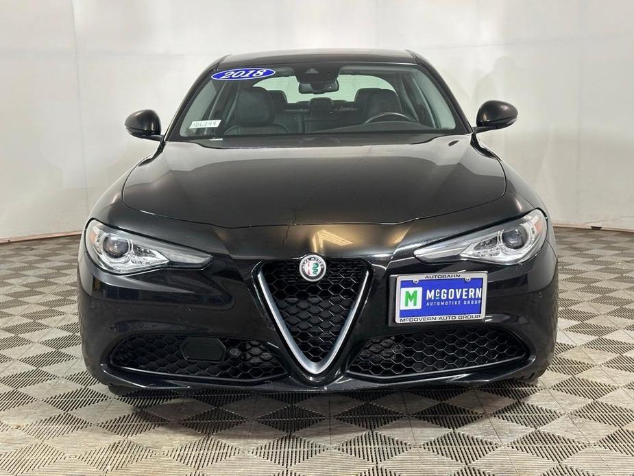 used 2018 Alfa Romeo Giulia car, priced at $20,866