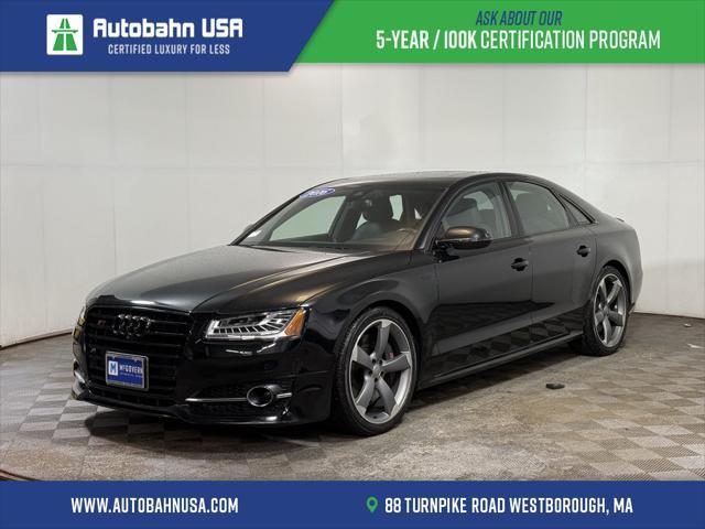 used 2016 Audi S8 car, priced at $40,444