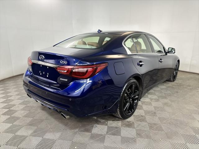 used 2021 INFINITI Q50 car, priced at $26,390