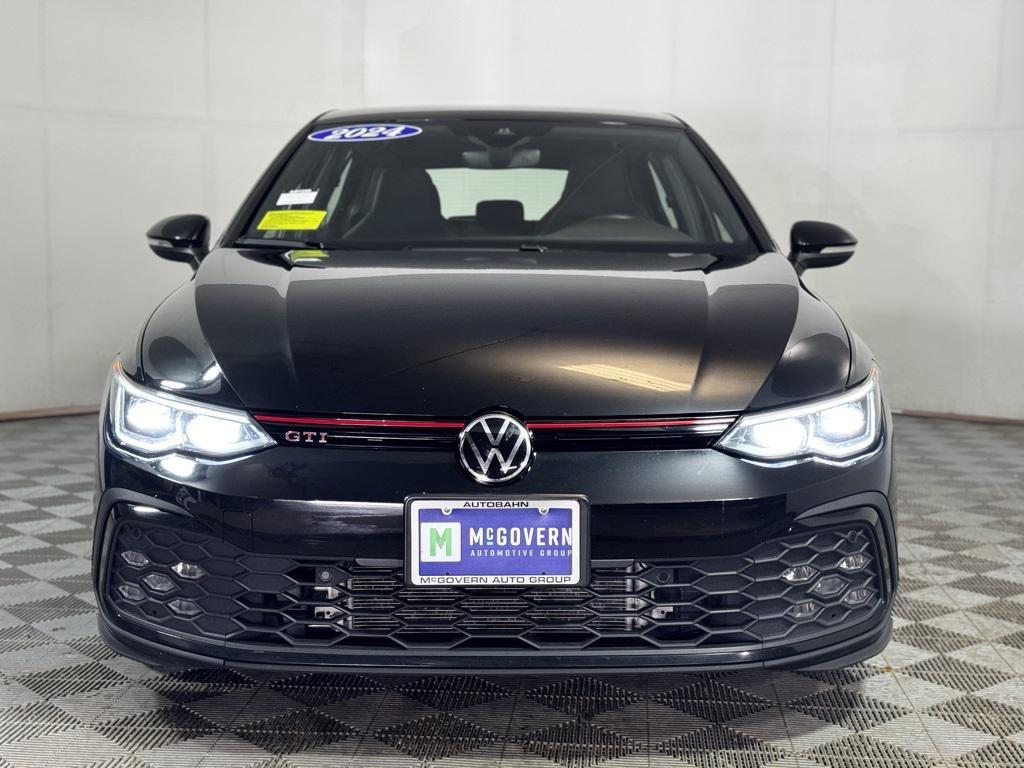 used 2024 Volkswagen Golf GTI car, priced at $27,900