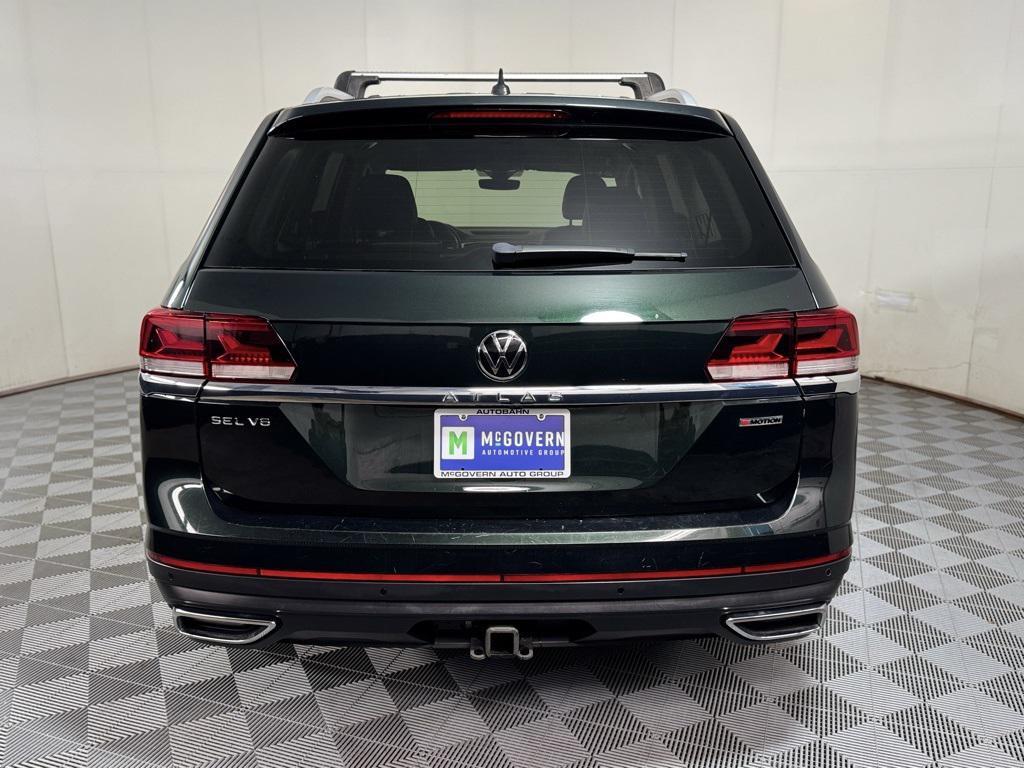 used 2021 Volkswagen Atlas car, priced at $25,580