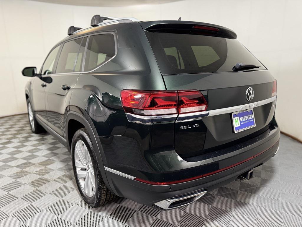 used 2021 Volkswagen Atlas car, priced at $25,580
