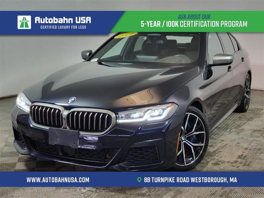 used 2021 BMW M550 car, priced at $46,988