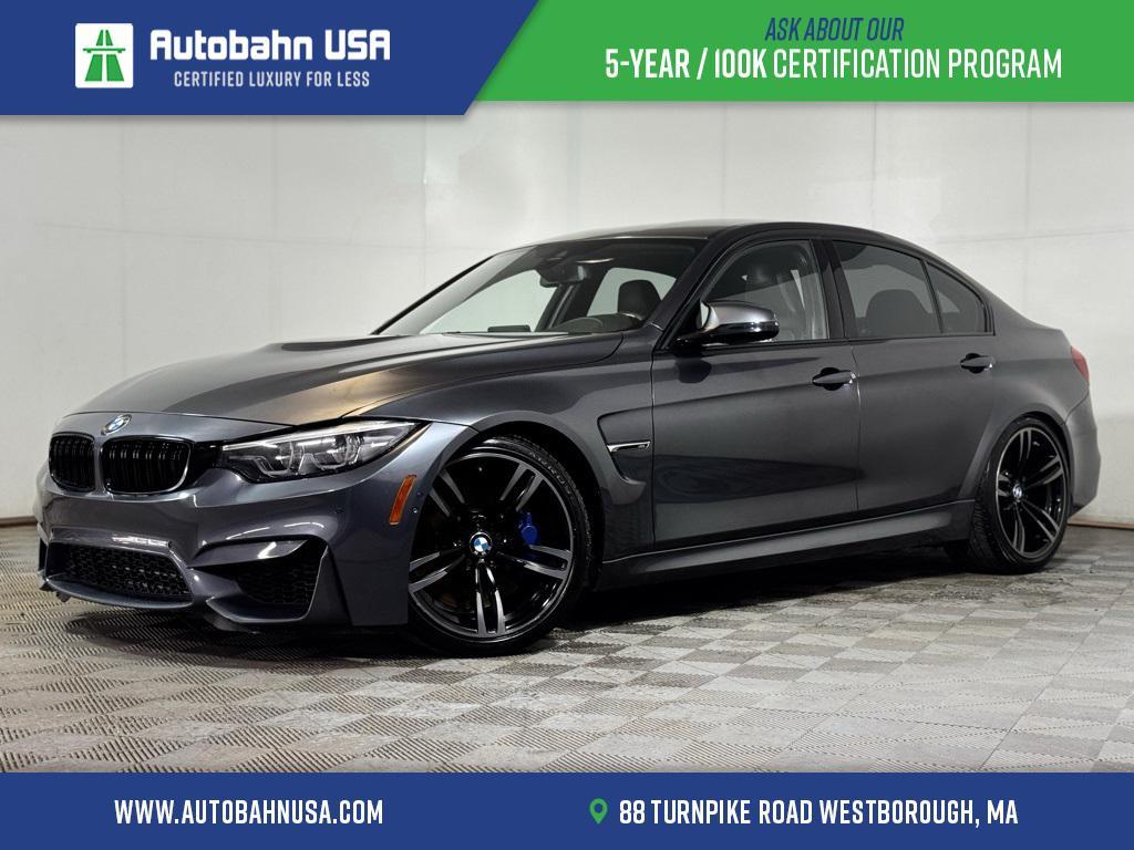 used 2018 BMW M3 car, priced at $49,855