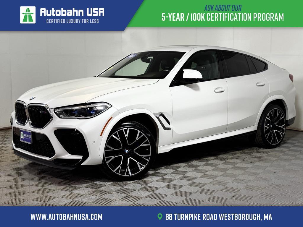 used 2022 BMW X6 M car, priced at $74,900