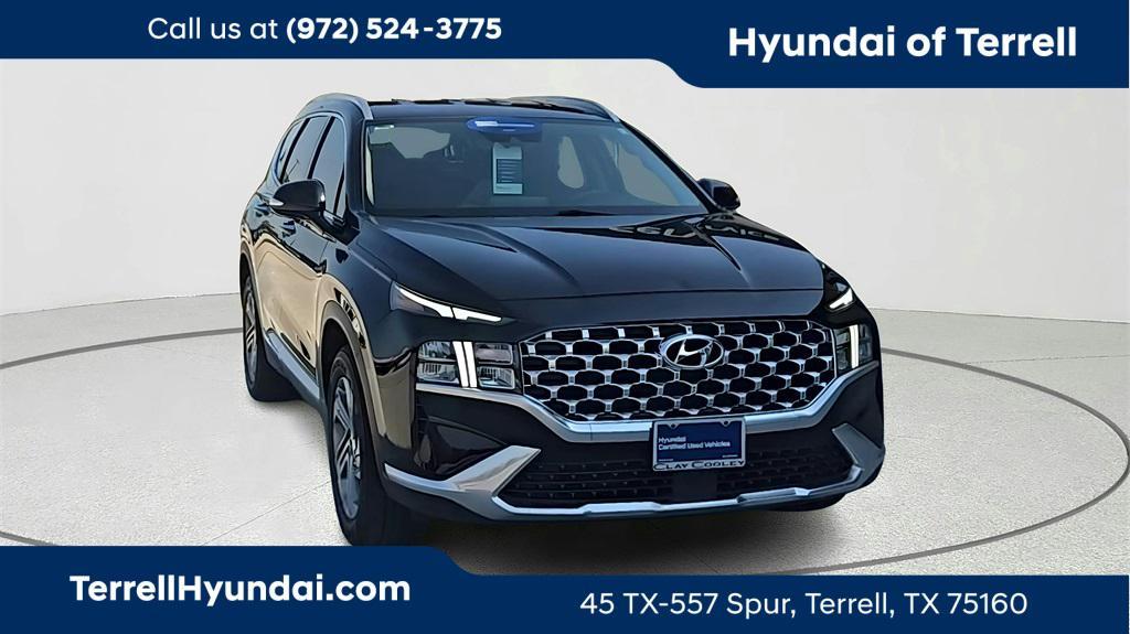 used 2021 Hyundai Santa Fe car, priced at $19,618