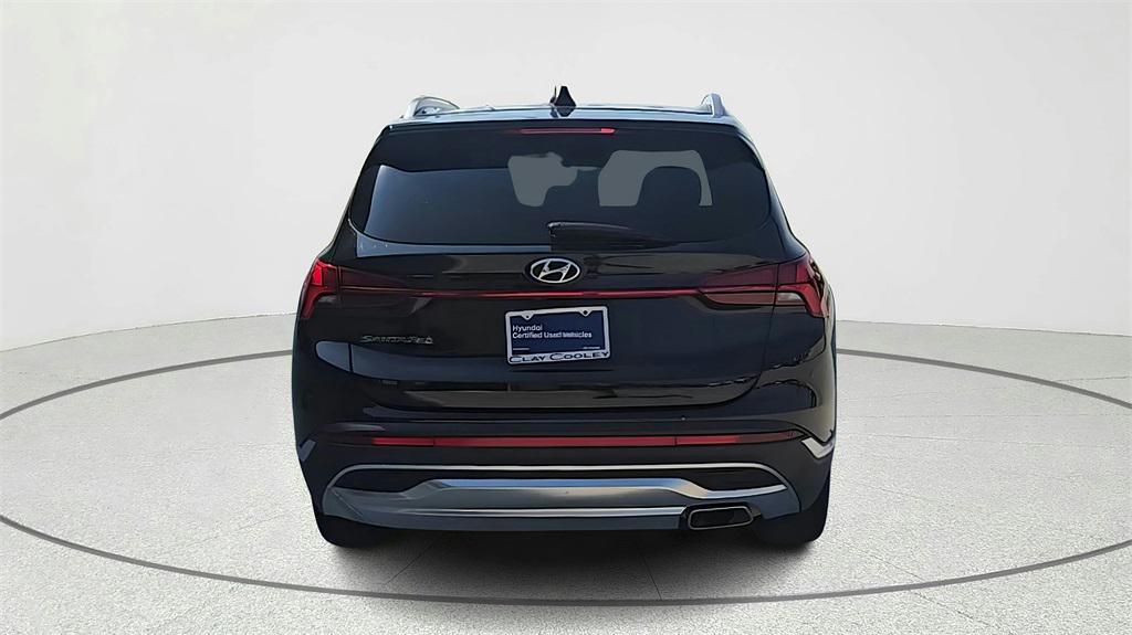 used 2021 Hyundai Santa Fe car, priced at $19,618