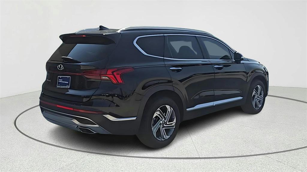 used 2021 Hyundai Santa Fe car, priced at $19,618
