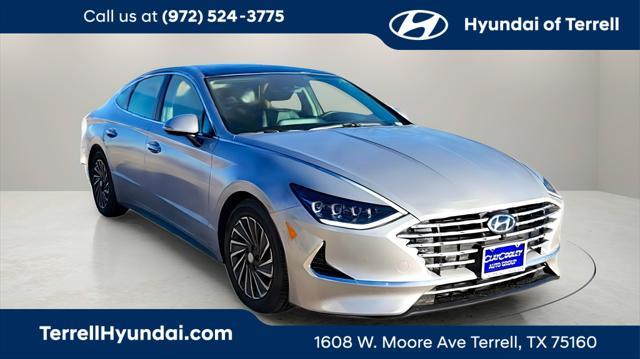 used 2023 Hyundai Sonata Hybrid car, priced at $27,988