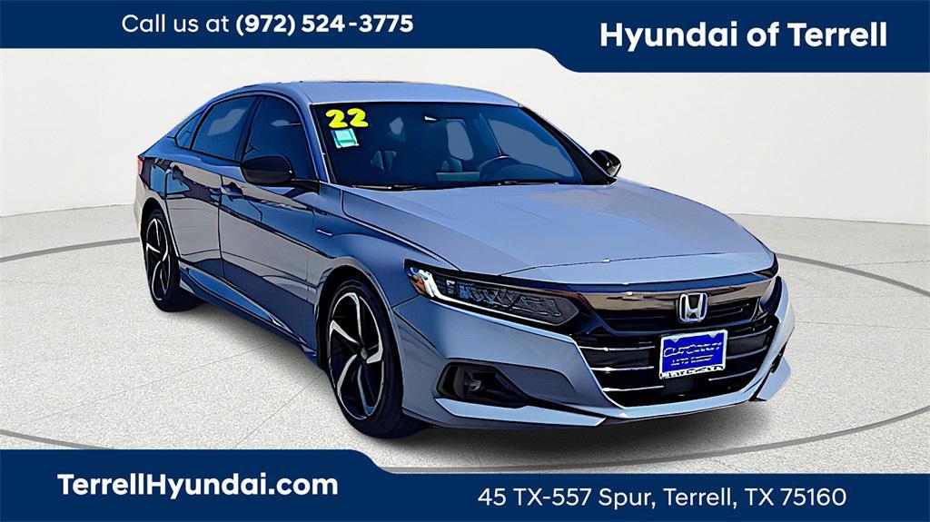 used 2022 Honda Accord Hybrid car, priced at $22,940