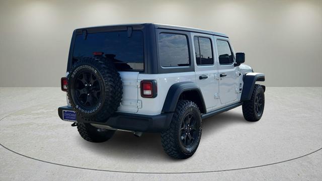 used 2021 Jeep Wrangler car, priced at $26,200