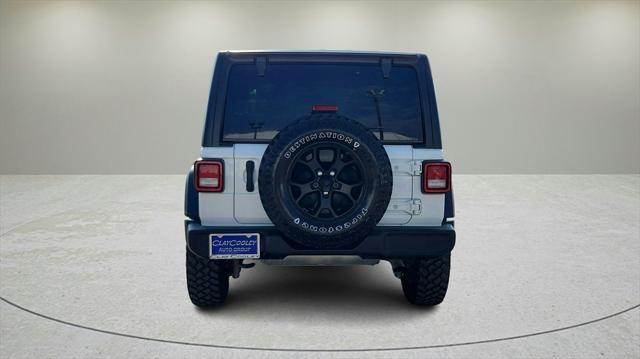 used 2021 Jeep Wrangler car, priced at $26,200