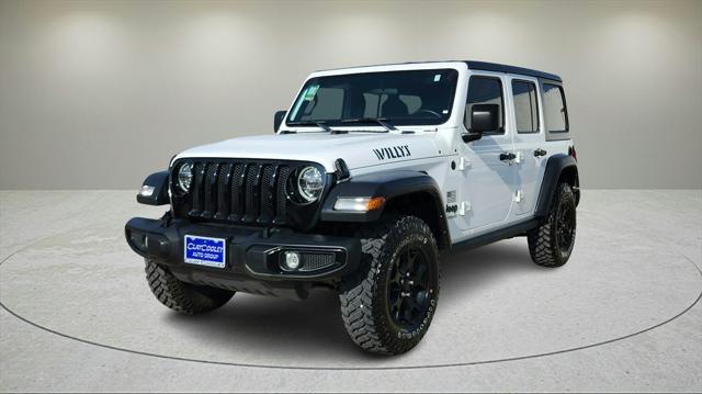 used 2021 Jeep Wrangler car, priced at $26,200