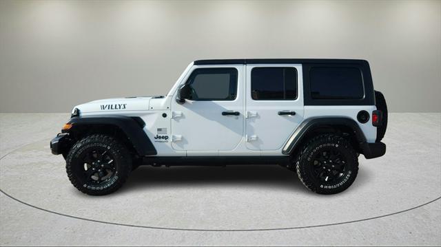 used 2021 Jeep Wrangler car, priced at $26,200